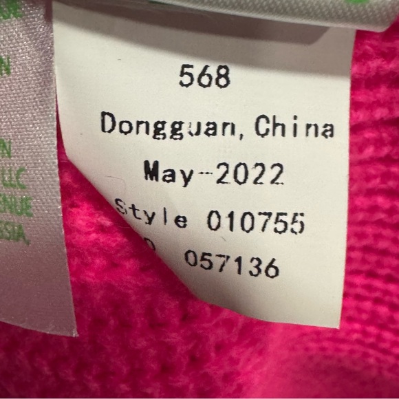 Lilly Pulitzer Neuve Sweater in Hyoer Pink Sz XS - Picture 10 of 12